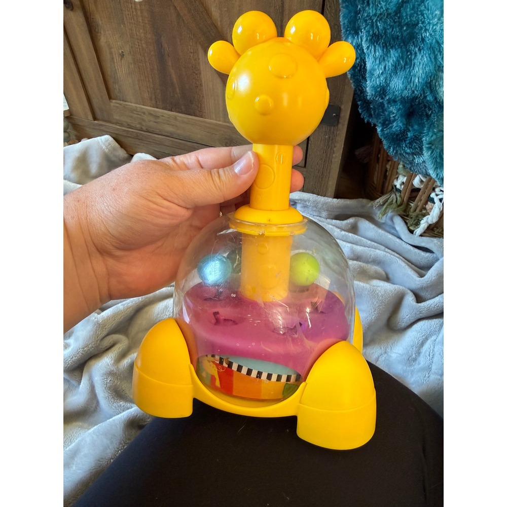 Playskool popping giraffe infant toddler toy fun makes noise - Picture 7 of 8